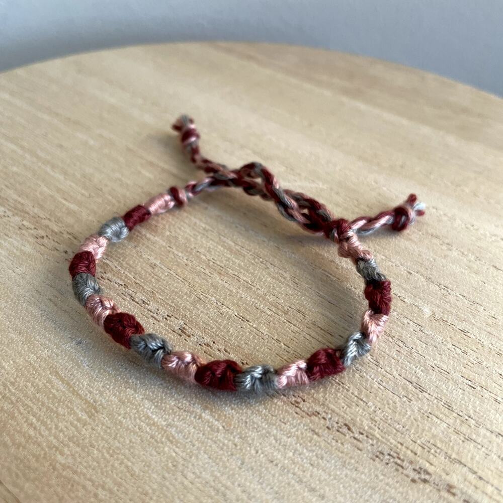 Bellara Bracelet anklet trendy comfortable tie embroidery thread woven gift